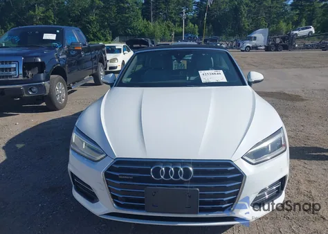 2018 Audi A5 2.0T Premium from USA, damaged, VIN WAUYNGF54JN000438